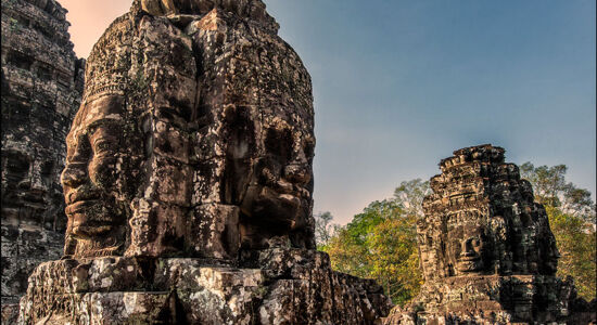 Angkor Thom Faces and Heads